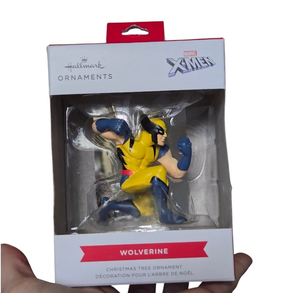 Hallmark Marvel X-Men Wolverine Christmas Tree Ornament Action Pose - New - Picture 2 of 5